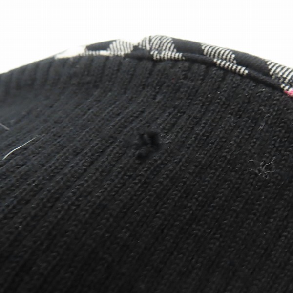 実際に弊社で買取させて頂いたBURBERRY GOLF/バーバリーゴルフ 帽子/ハンチングキャップ ノバチェック BGK10-504-09の画像 6枚目