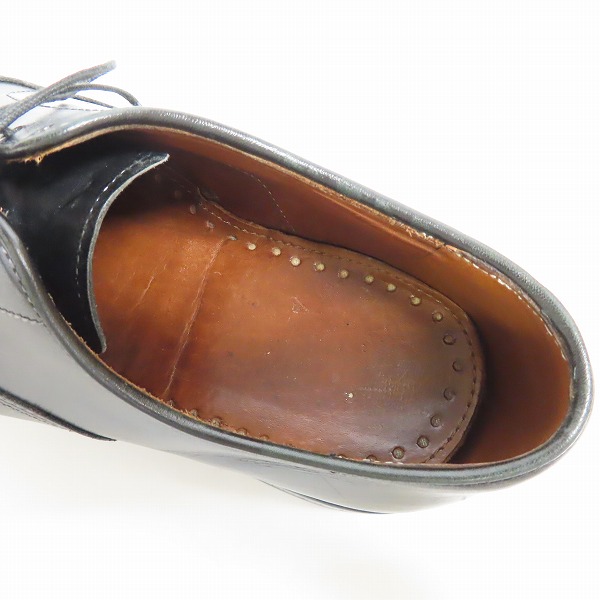 実際に弊社で買取させて頂いたBrooks Brothers/ブルックスブラザーズ ストレートチップ レザーシューズ/8の画像 4枚目