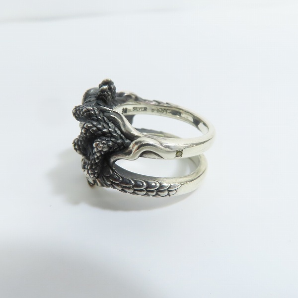 実際に弊社で買取させて頂いた【ギャラ付】Bloody Mary/ブラッディマリー rafu ring/ラフリング w/アイオライト 17号の画像 2枚目