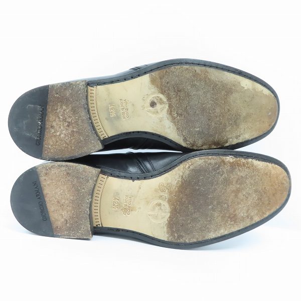 実際に弊社で買取させて頂いたGIORGIO ARMANI/ジョルジオアルマーニ レザーシューズ 42.5の画像 2枚目