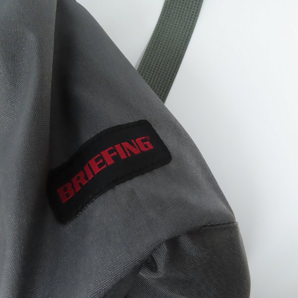 実際に弊社で買取させて頂いたBRIEFING/ブリーフィング URBAN GYM LIGHT PACK アーバンジム リュックサック/バックパック グレー系 BRL203P02の画像 4枚目