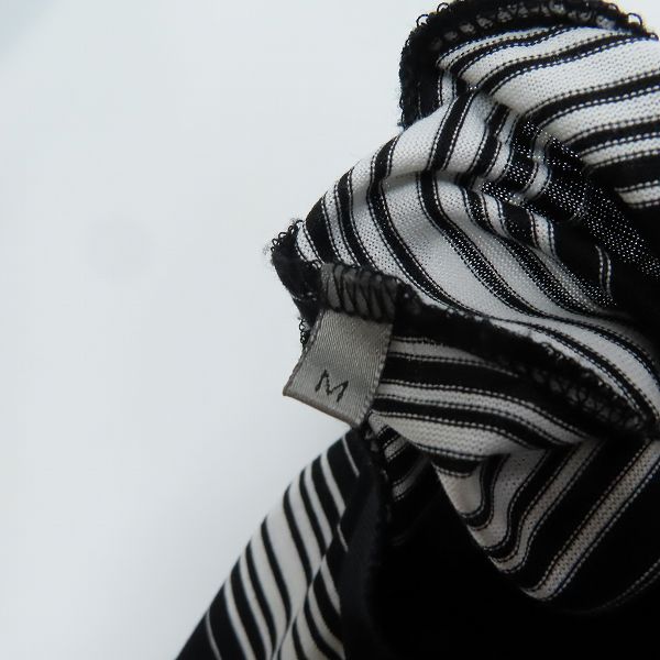 実際に弊社で買取させて頂いた 【JPタグ】Dior HOMME/ディオールオム ボーダー ポケットTシャツ 6HH3061629/Mの画像 3枚目