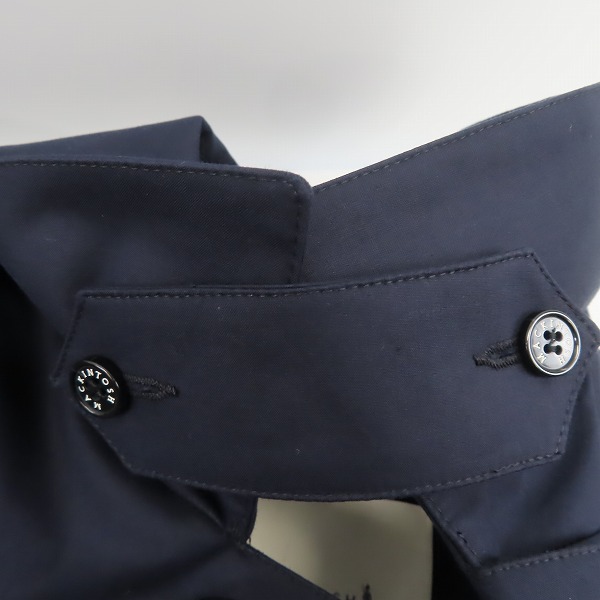 実際に弊社で買取させて頂いたMACKINTOSH/マッキントッシュ DUNKELD SINGLE BREASTED COAT WITH LINER ライナー付き ステンカラー コート GM-1001FD/48の画像 5枚目