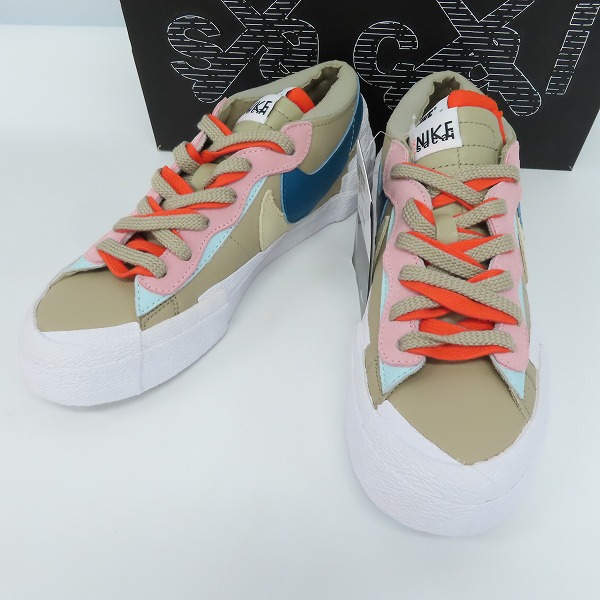 実際に弊社で買取させて頂いた【未使用】NIKE×SACAI×KAWS/ナイキ BLAZER LOW ブレーザー DM7901-200 /25.5