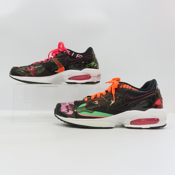 実際に弊社で買取させて頂いたNIKE×atmos/ナイキ×アトモス AIR MAX2 LIGHT QS/エアマックス スクエア ライト CI5590-001/29の画像 3枚目