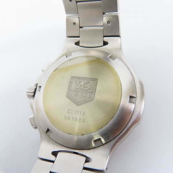 実際に弊社で買取させて頂いたTAG HEUER/タグホイヤー Kirium/キリウム クロノグラフ プロフェッショナル 200M  CL1113【動作未確認】の画像 3枚目