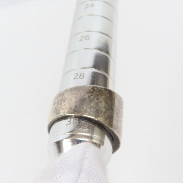 実際に弊社で買取させて頂いたDr MONROE/ドクターモンロー SV925 オーバルホールリング /29-29.5号の画像 7枚目