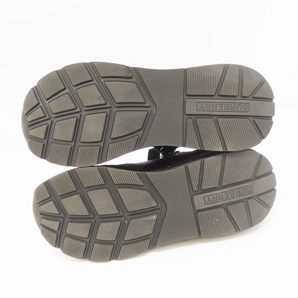 実際に弊社で買取させて頂いたBURBERRY/バーバリー ロゴディテール  スニーカー/シューズ/43の画像 2枚目