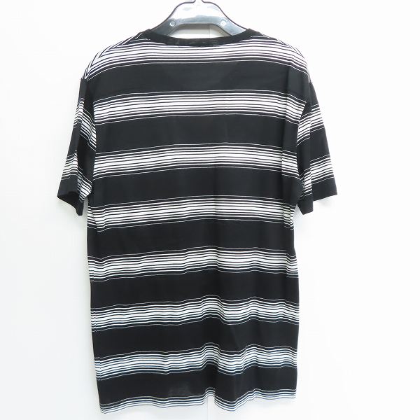 実際に弊社で買取させて頂いた 【JPタグ】Dior HOMME/ディオールオム ボーダー ポケットTシャツ 6HH3061629/Mの画像 1枚目