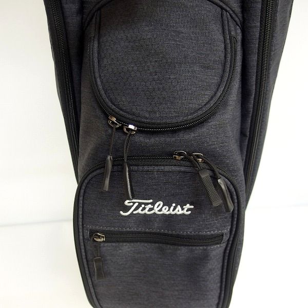 実際に弊社で買取させて頂いたTitleist/タイトリスト CB051 シティアクティブ 8.5型 4分割キャディバッグ チャコールの画像 4枚目