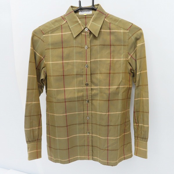 実際に弊社で買取させて頂いたBURBERRYS/バーバリーズ チェック柄長袖シャツ FE001-142/7