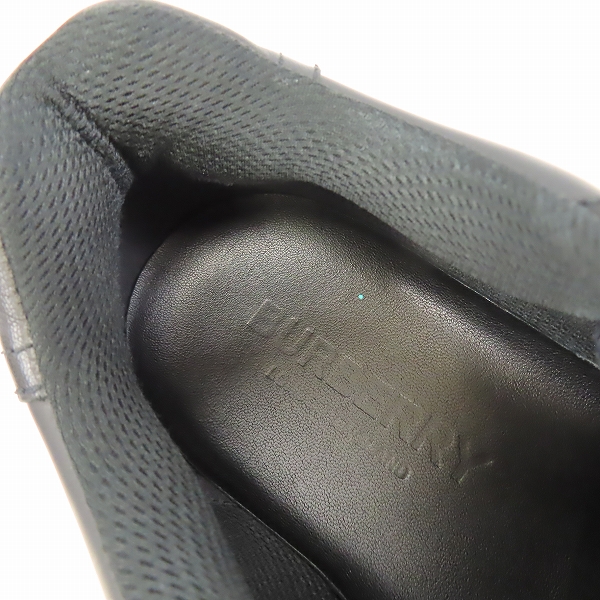 実際に弊社で買取させて頂いたBURBERRY/バーバリー ロゴディテール  スニーカー/シューズ/43の画像 4枚目