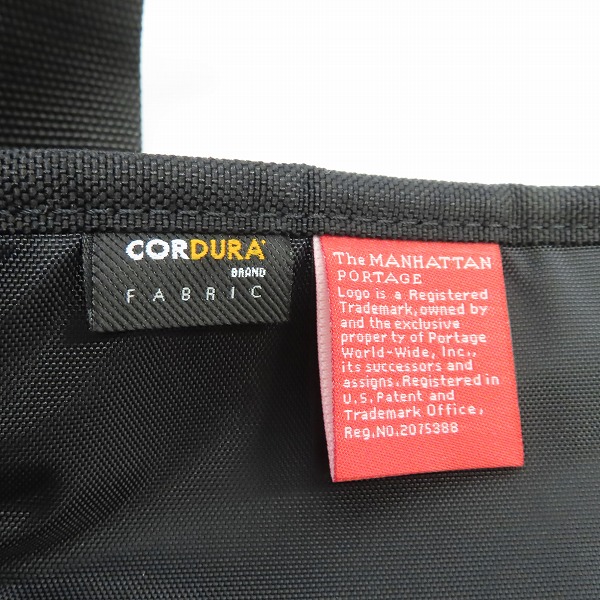 実際に弊社で買取させて頂いた【未使用】 Manhattan Portage/マンハッタンポーテージ メッセンジャーバッグ ネイビーの画像 5枚目