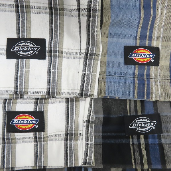 実際に弊社で買取させて頂いた【未使用】Dickies/ディッキーズ MULTI USE POCKET SHORTS/マルチユーズ ポケット ショーツ/チェック柄 ハーフパンツ/4点セットの画像 3枚目