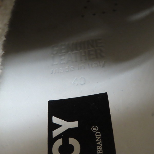 実際に弊社で買取させて頂いたGOLDEN GOOSE/ゴールデングース GGDB FRANCY/フランシー サイドジップ ハイカットスニーカー ブラウン系/40の画像 5枚目