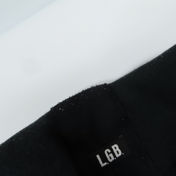 実際に弊社で買取させて頂いたLGB/ルグランブルー サルエル スウェット パンツ SARROUEL/M YG1030CT /1の画像 7枚目