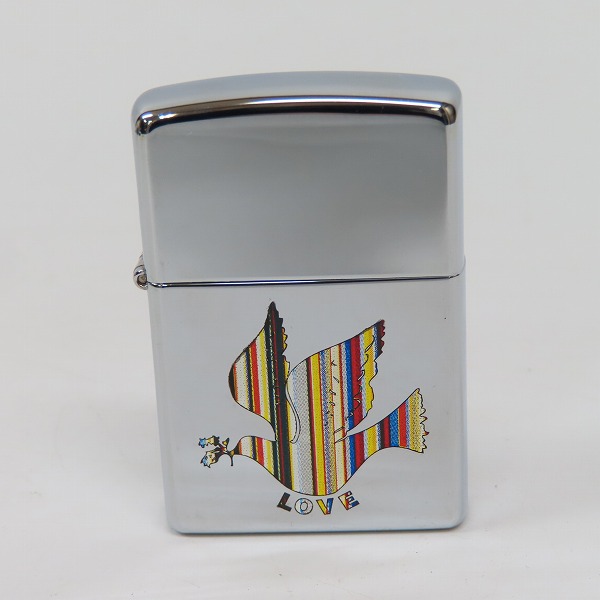 実際に弊社で買取させて頂いたZIPPO/ジッポー Paul Smith/ポールスミス LOVE 鳥 2003年製