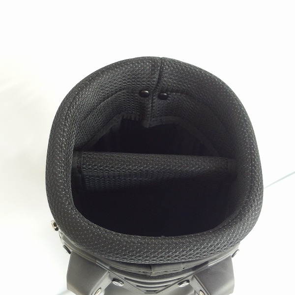 実際に弊社で買取させて頂いたTitleist/タイトリスト TB22SXCEHK コアエッセンシャル 7型 2分割ハーフスタンドバッグ/キャディバッグ ブラックの画像 5枚目