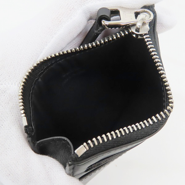 実際に弊社で買取させて頂いたDUNHILL/ダンヒル ラゲッジキャンバス エンジンターン ミニスマートウォレット/カードケースの画像 3枚目