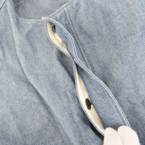 実際に弊社で買取させて頂いたBRAIN I-UKI-KAHA-NGURENGURE/ブレインカグレ URBAN RESEARCH  ノーカラーデニム/4の画像 2枚目