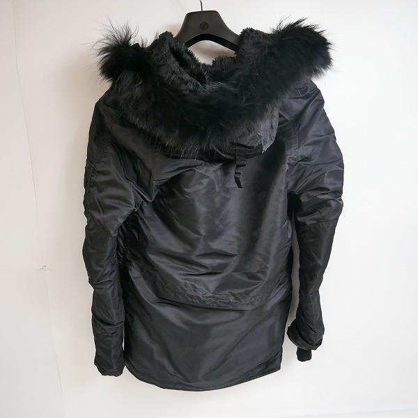 実際に弊社で買取させて頂いたALPHA INDUSTRIES/アルファインダストリーズ N-3B フライトジャケット /Mの画像 1枚目