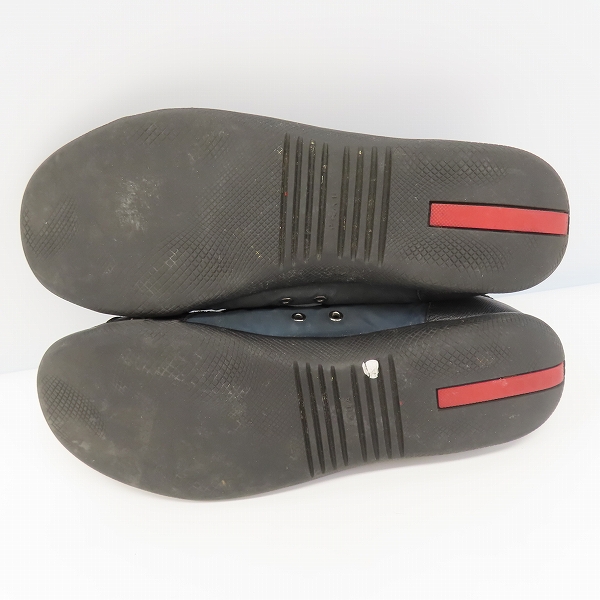 実際に弊社で買取させて頂いたPRADA/プラダ レザー切替し スニーカー 1835/8.5の画像 2枚目
