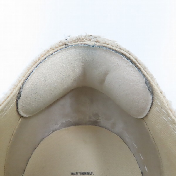 実際に弊社で買取させて頂いたMaison MIHARA YASUHIRO/メゾンミハラヤスヒロ original sole toe cap sneaker LOW スニーカー A05FW702/43の画像 6枚目