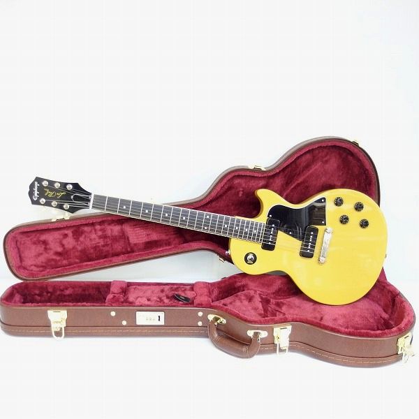 実際に弊社で買取させて頂いた★Epiphone/エピフォン Les Paul Special/レスポールスペシャル TV Yellow 2021年製 ハードケース付