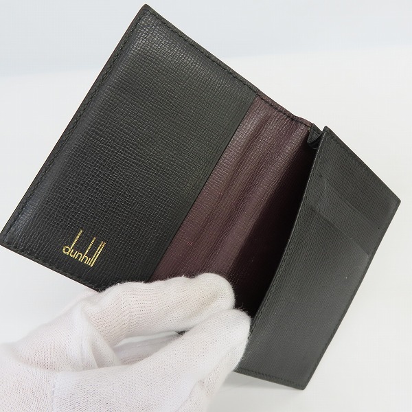 実際に弊社で買取させて頂いたDunhill/ダンヒル 名刺入れ/カードケースの画像 4枚目