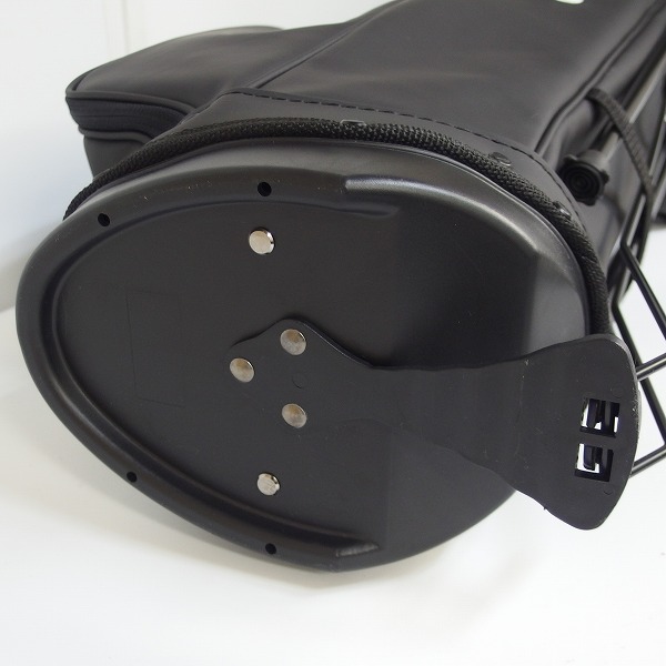 実際に弊社で買取させて頂いたTitleist/タイトリスト TB22SXCEHK コアエッセンシャル 7型 2分割ハーフスタンドバッグ/キャディバッグ ブラックの画像 6枚目