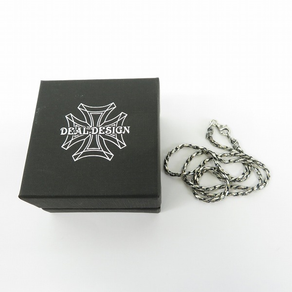 実際に弊社で買取させて頂いたDEAL DESIGN/ディールデザイン スエッジリンクチェーン/ネックレスの画像 6枚目