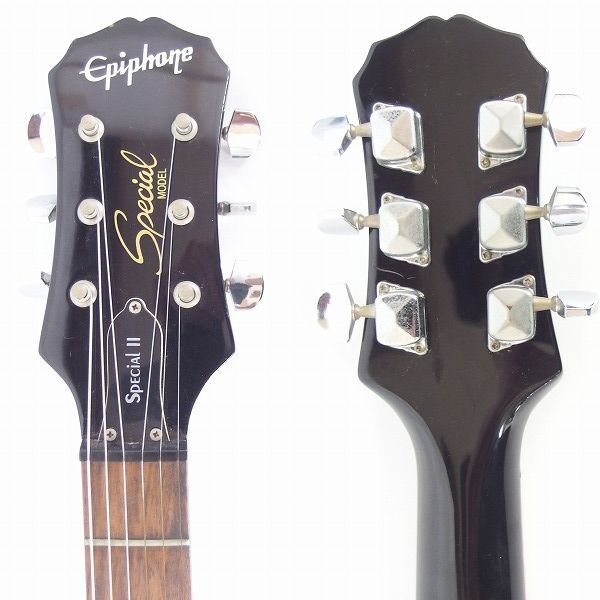 実際に弊社で買取させて頂いた★Epiphone/エピフォン Les Paul Special Ⅱ/レスポール スペシャル 2 エレキギター ソフトケース付の画像 2枚目