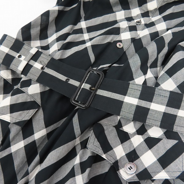 実際に弊社で買取させて頂いたBURBERRY LONDON/バーバリーロンドン ワンピース FMA87-033-09/40の画像 7枚目
