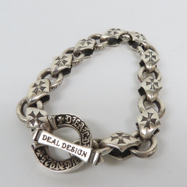 実際に弊社で買取させて頂いたDEAL DESIGN/ディールデザイン スリップワイドブレスレット