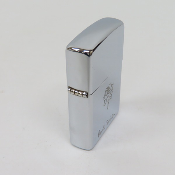 実際に弊社で買取させて頂いたZIPPO/ジッポー Paul Smith/ポールスミス バラ 2002年製の画像 2枚目