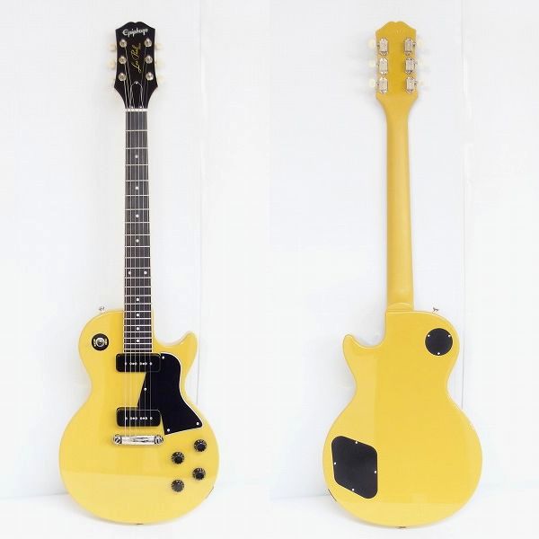 実際に弊社で買取させて頂いた★Epiphone/エピフォン Les Paul Special/レスポールスペシャル TV Yellow 2021年製 ハードケース付の画像 1枚目