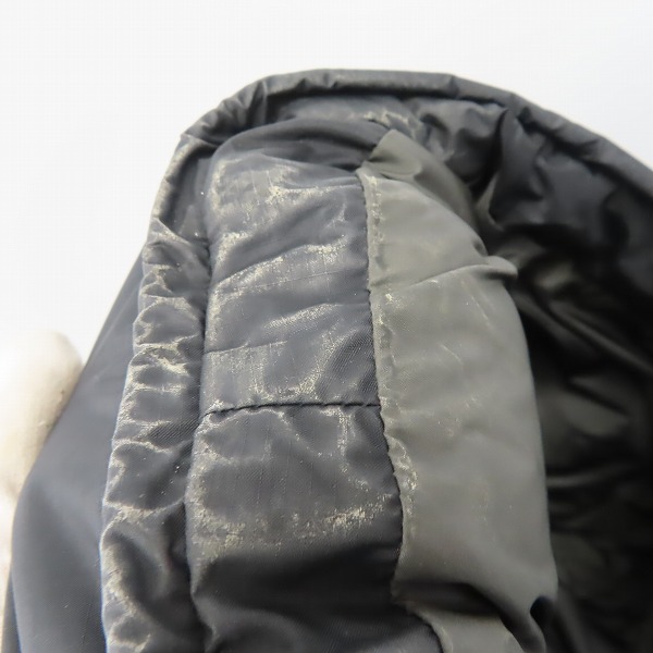 実際に弊社で買取させて頂いたBackChannel×NANGA/バックチャンネル×ナンガ 配色切り替え フーデッド ダウン ジャケット/Mの画像 8枚目