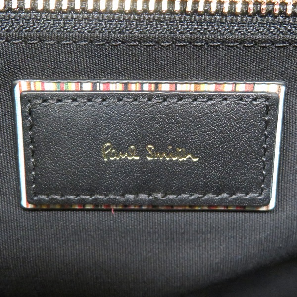 実際に弊社で買取させて頂いたPaul Smith/ポールスミス レザー リュックサック/バックパック ダック地の画像 5枚目