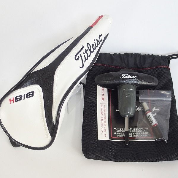 実際に弊社で買取させて頂いたTitleist/タイトリスト 818 H1 ユーティリティ UT/21° KUROKAGE 80HY FLEX：S ヘッドカバー・レンチ付き の画像 7枚目