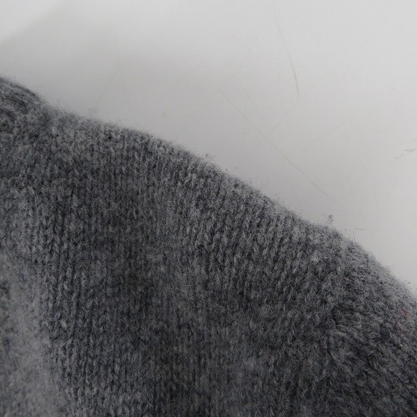 実際に弊社で買取させて頂いたMAISON KITSUNE/メゾンキツネ クルーネックニット BW00514BT3500/XSの画像 4枚目