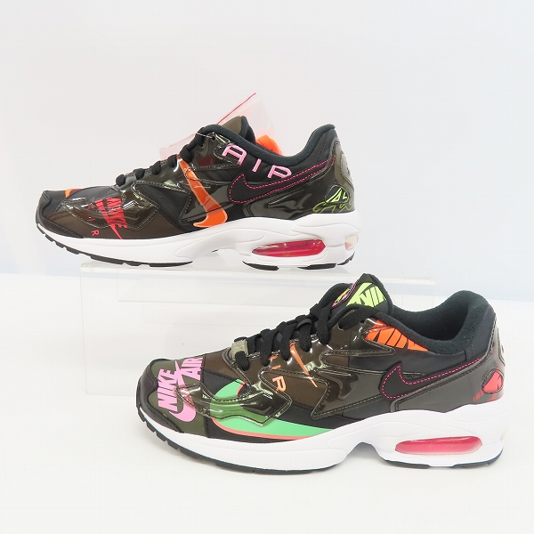 実際に弊社で買取させて頂いた【未使用】NIKE×ATMOS/ナイキ×アトモス AIR MAX2 LIGHT QS/エアマックス2 ライトQS CI5590-001/26.5の画像 3枚目