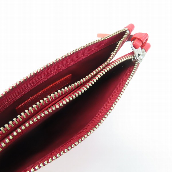 実際に弊社で買取させて頂いたHYSTERICS/ヒステリックス/ヒステリックグラマー レザーポーチ レッドの画像 3枚目