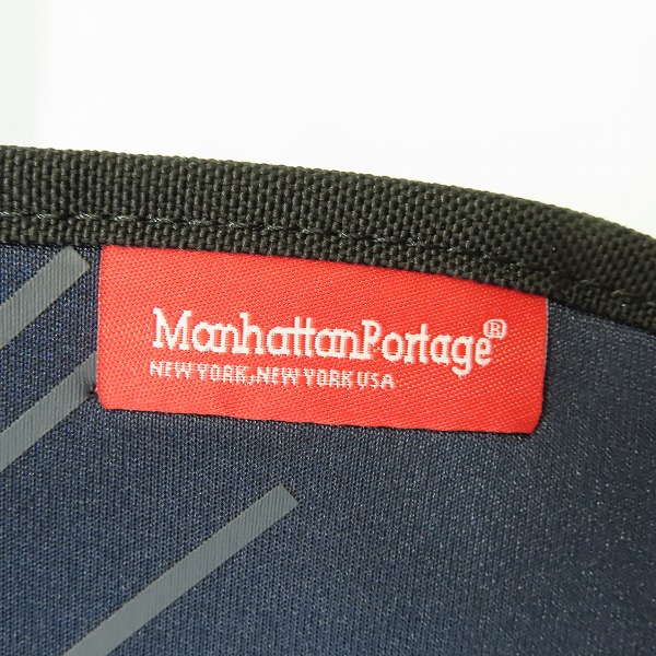 実際に弊社で買取させて頂いた【未使用】 Manhattan Portage/マンハッタンポーテージ メッセンジャーバッグ ネイビーの画像 4枚目