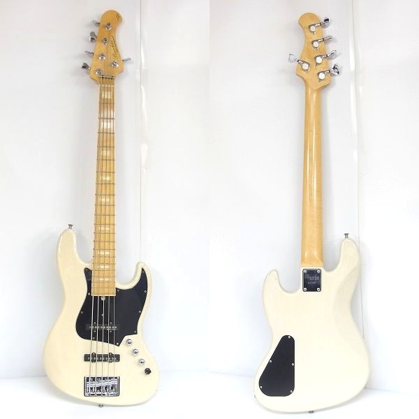 実際に弊社で買取させて頂いた★【難有り】Bacchus/バッカス GLOBAL Series ジャズベースType 5弦ベース ソフトケース付の画像 1枚目