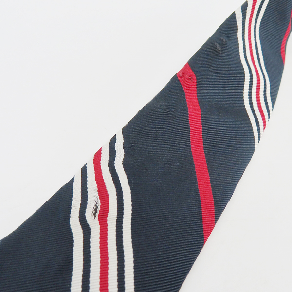 実際に弊社で買取させて頂いたBrooks Brothers/ブルックスブラザーズ トリコロール ストライプ ネクタイの画像 8枚目