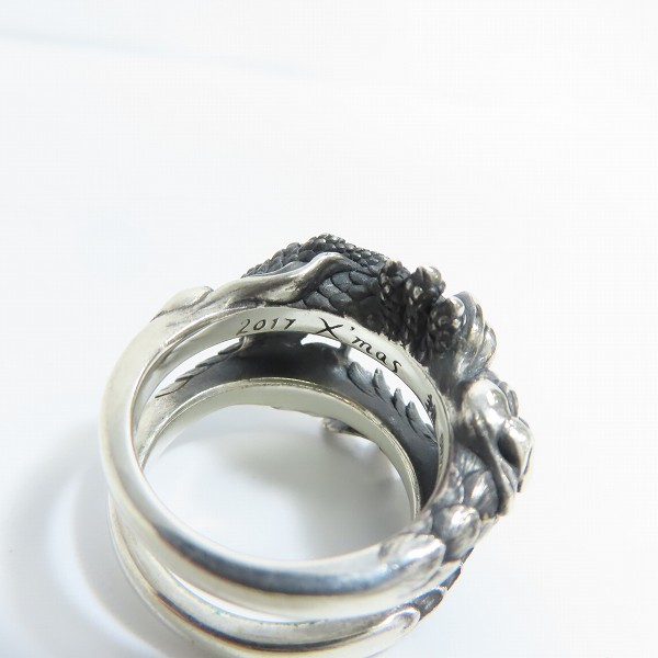 実際に弊社で買取させて頂いた【ギャラ付】Bloody Mary/ブラッディマリー rafu ring/ラフリング w/アイオライト 17号の画像 6枚目