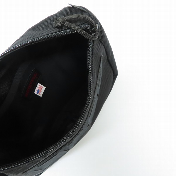 実際に弊社で買取させて頂いたBRIEFING/ブリーフィング PG AT POUCH WIDE ポーチショルダーバッグ 黒 BRM203A09の画像 3枚目