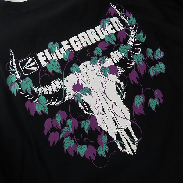 実際に弊社で買取させて頂いたELLE GARDEN/エルレガーデン BULL T-SHIRTS バンドTシャツ ブラック/XLの画像 6枚目