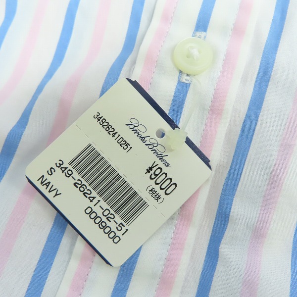 実際に弊社で買取させて頂いた【未使用】Brooks Brothers Red Fleece/ブルックスブラザーズ レッドフリース ストライプ B.D.シャツ 4点セットの画像 3枚目