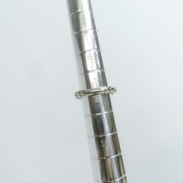 実際に弊社で買取させて頂いた【ギャラ付】Bloody Mary/ブラッディマリー 四神 - 玄武 リング ブラックダイヤ 8号の画像 8枚目